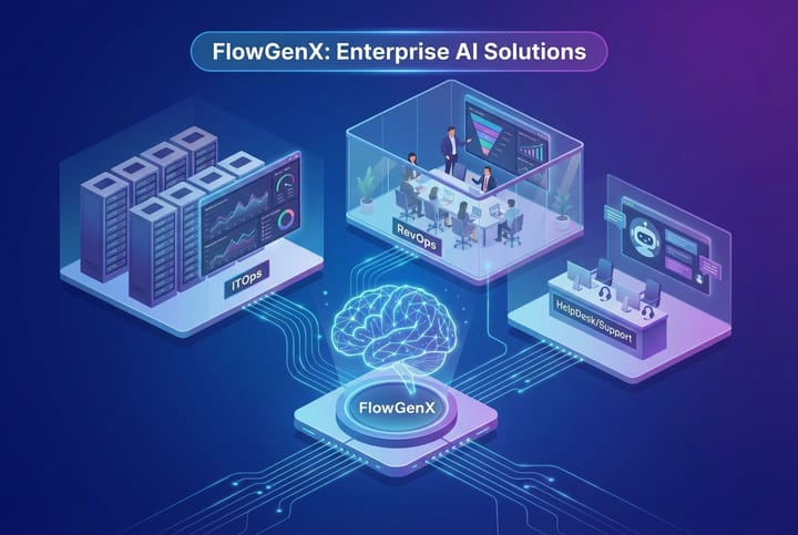 How FlowGenX AI Fits Into your  Enterprise Use Cases
